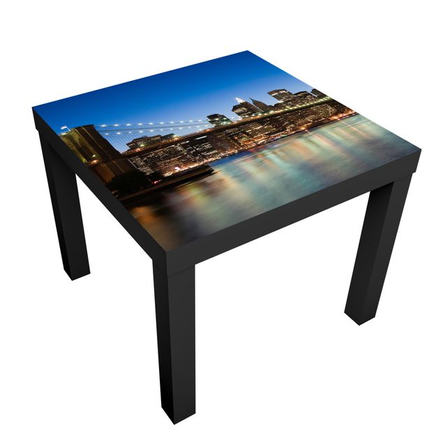 Papier adhésif pour meuble IKEA - Lack table d'appoint - Brooklyn Bridge In New York