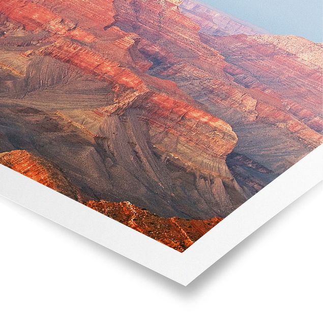 Tableau deco nature Grand Canyon après le coucher du soleil