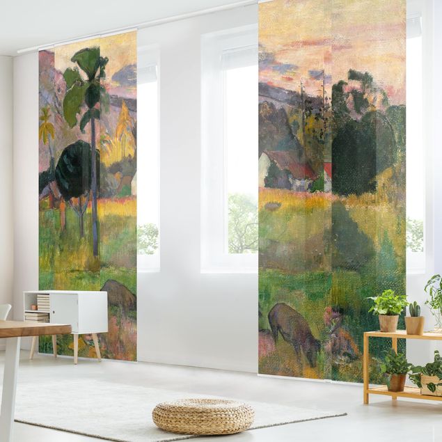 Toile impressionniste Paul Gauguin - Haere Mai (Viens ici)