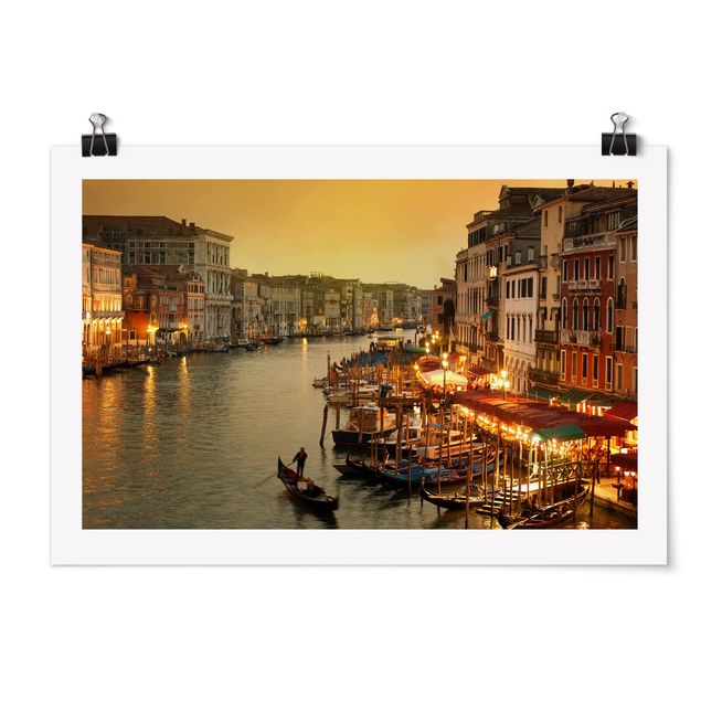 Posters villes Grand Canal de Venise