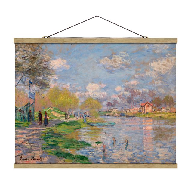 Tableau artistique Claude Monet - Printemps sur la Seine