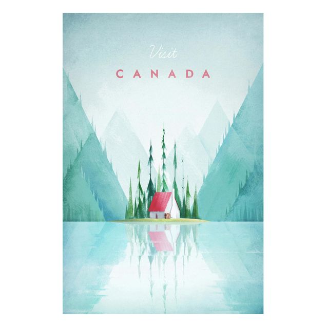 Tableaux paysage Poster de voyage - Canada
