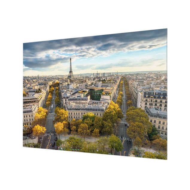 Fonds de hotte - Nice day in Paris - Format paysage 4:3