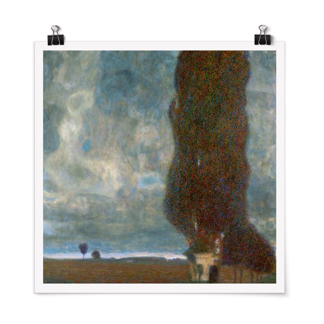 Tableaux klimt Gustav Klimt - Le Grand Peuplier II