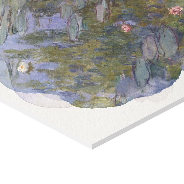 Forex tableau Aquarelles - Claude Monet - Nénuphars (Nympheas)