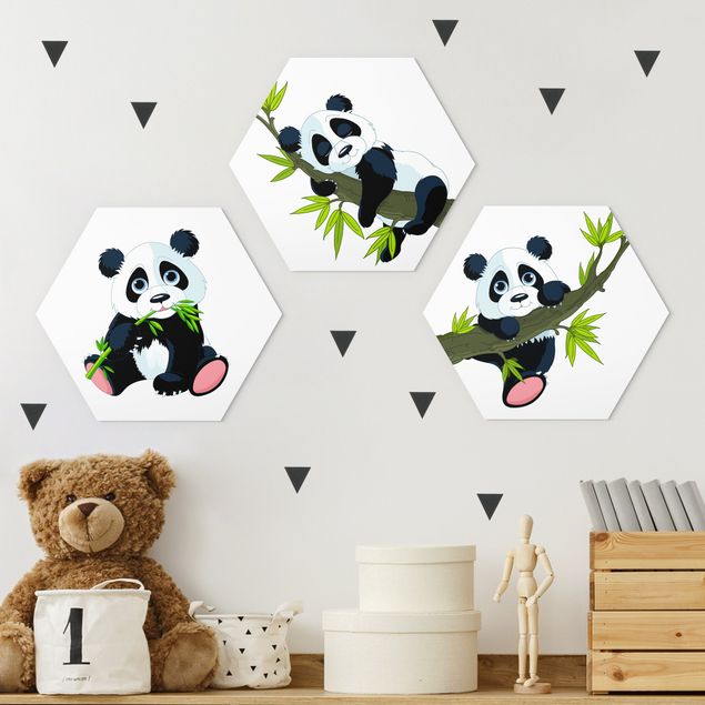 Déco chambre enfant Panda set