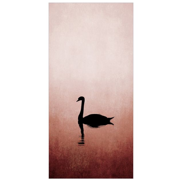Panneau de séparation - Swan In Sunset