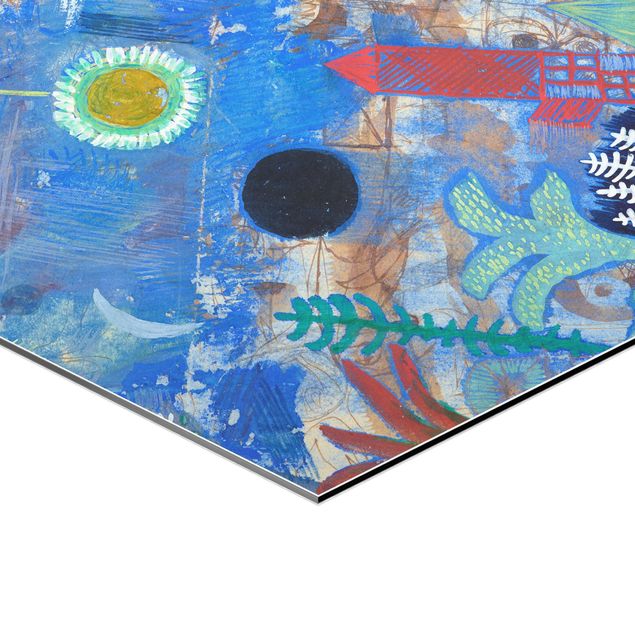 Tableaux Paul Klee - Paysage englouti