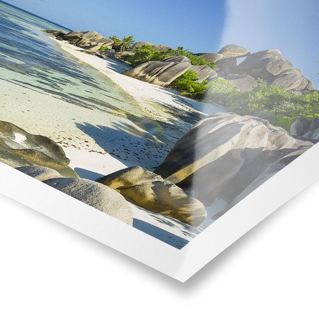 Tableau moderne Dream Beach Seychelles