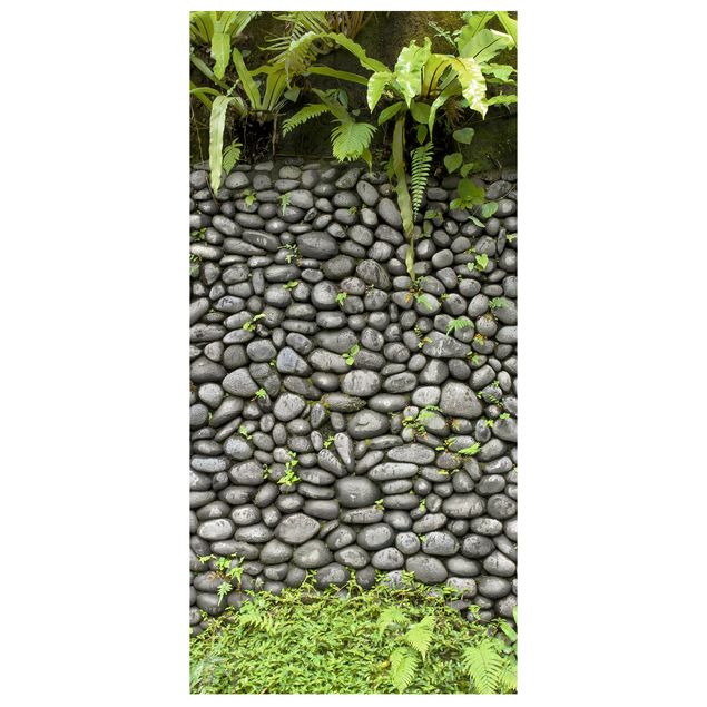 Panneau de séparation - Stone Wall With Plants