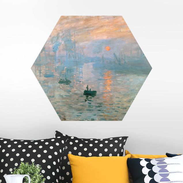 Tableaux paysage Claude Monet - Impression (lever de soleil)