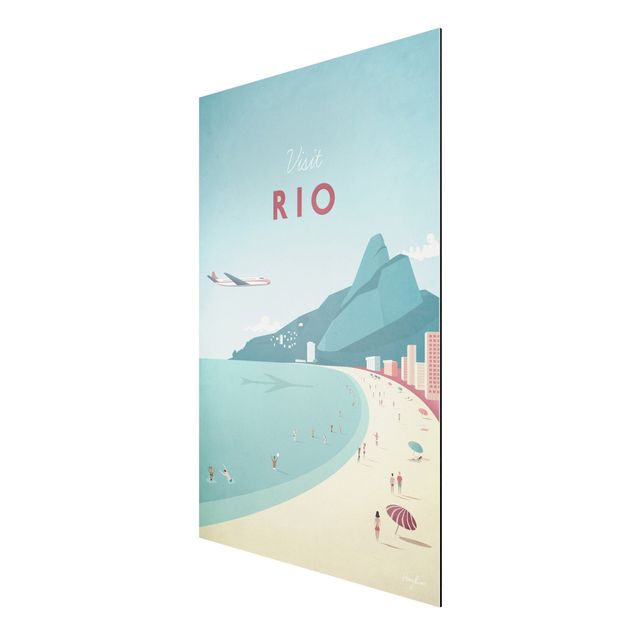 Tableau bord de mer Poster de voyage - Rio De Janeiro