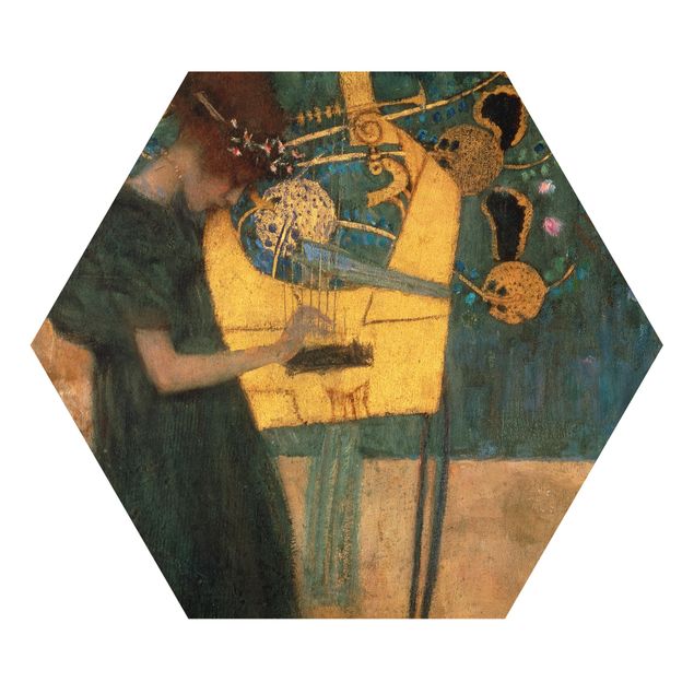 Tableau portraits Gustav Klimt - Musique