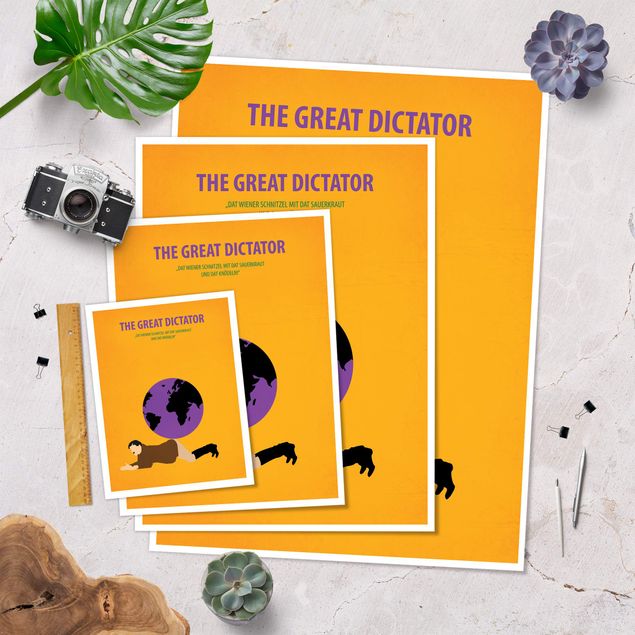 Posters muraux Affiche de film Le Dictateur