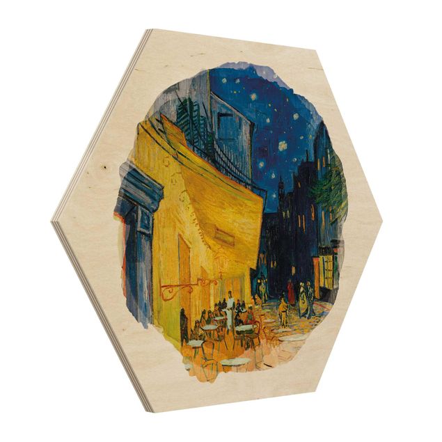 Courant artistique Postimpressionnisme Aquarelles - Vincent Van Gogh - Terrasse de café à Arles