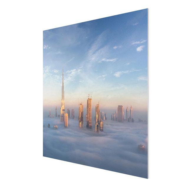 Tableaux moderne Dubaï au-dessus des nuages
