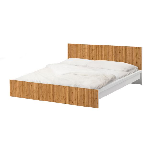 Papier adhésif pour meuble IKEA - Malm lit 180x200cm - Bamboo