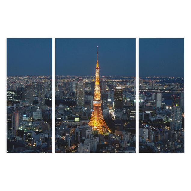 Tableau ville Tour de Tokyo