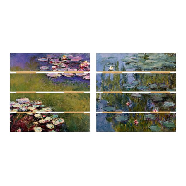 reproduction tableau monet Claude Monet - Lot de lys
