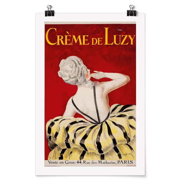 Tableau portrait Leonetto Cappiello - Crème De Luzy