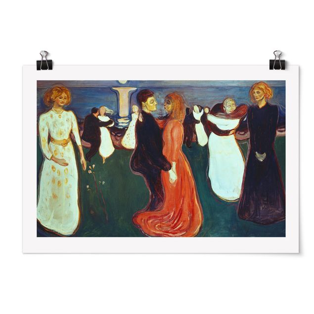 Courant artistique Postimpressionnisme Edvard Munch - La danse de la vie