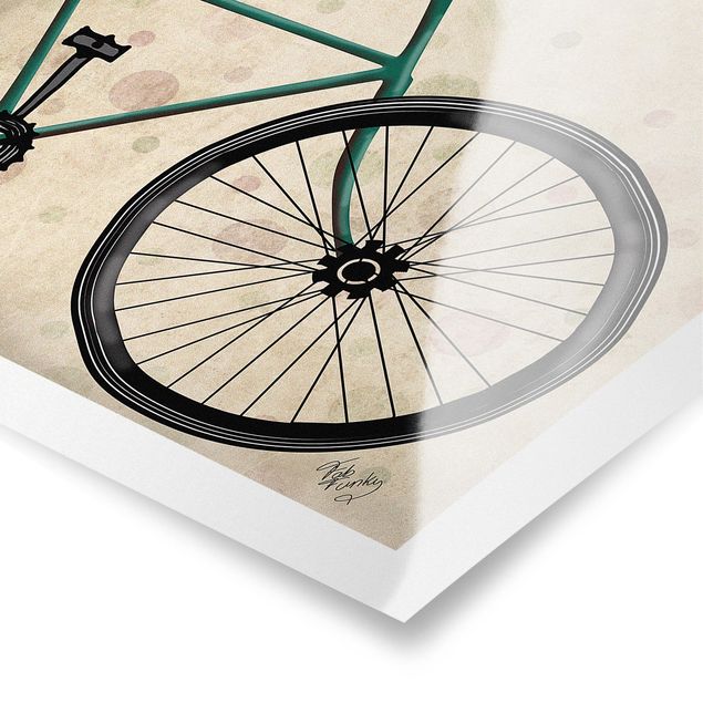Tableau vintage Cyclisme - Basset à vélo