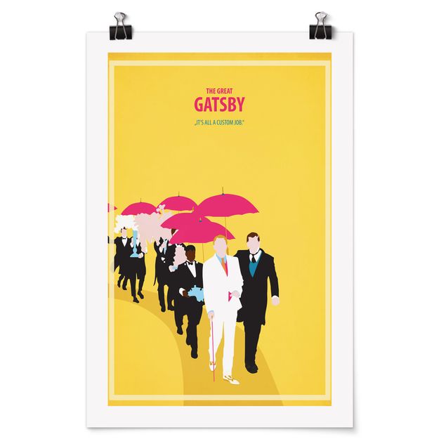 Tableaux reproduction Affiche de film Gatsby le Magnifique II