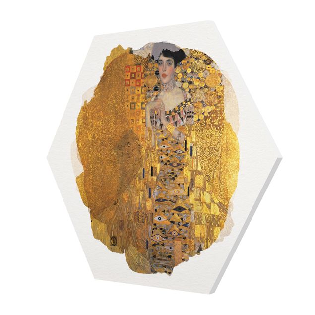 Tableaux reproductions Aquarelles - Gustav Klimt - Portrait Of Adele Bloch-Bauer I