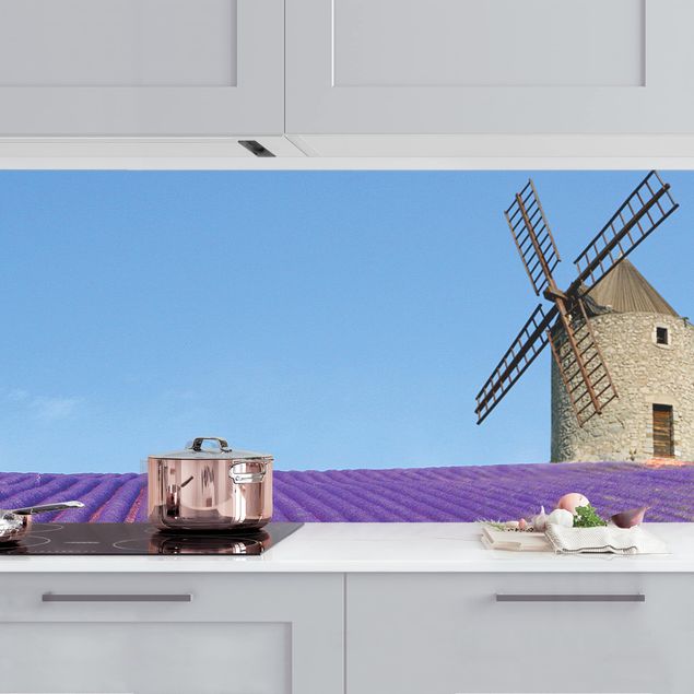 Déco murale cuisine Senteur de lavande en Provence