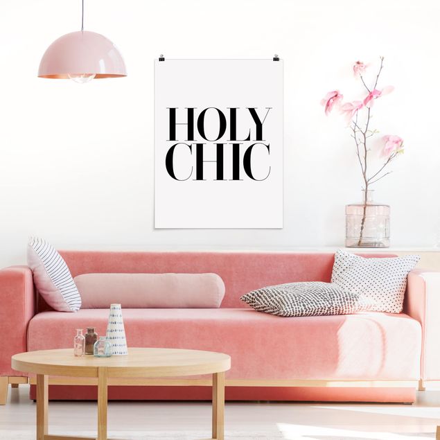 Tableau moderne Holy Chic