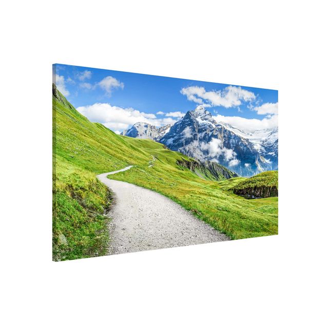 Déco mur cuisine Panorama de Grindelwald