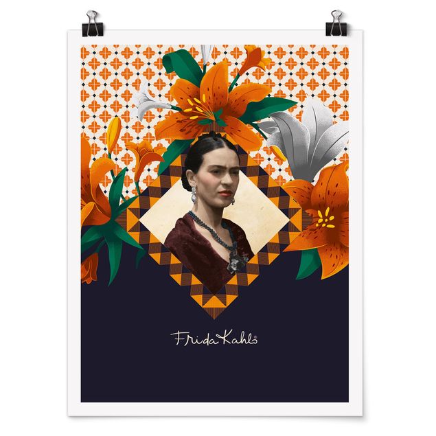 Tableaux citations Frida Kahlo - Lys