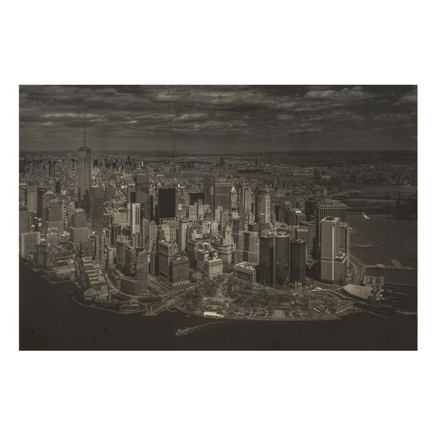 Décorations cuisine New York - Manhattan vu du ciel