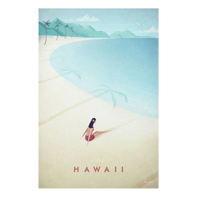 Tableaux paysage Poster de voyage - Hawaii