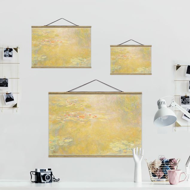 Tableaux nature Claude Monet - L'étang aux nénuphars