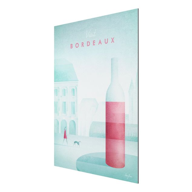 Tableau ville du monde Poster de voyage - Bordeaux