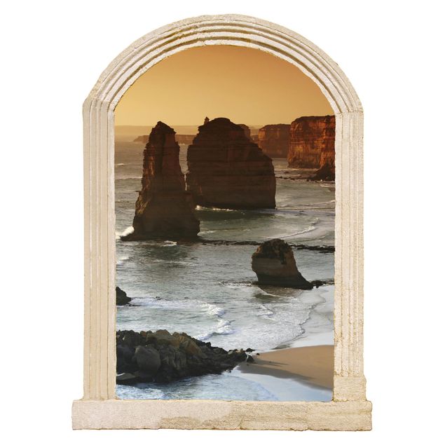 Stickers muraux iles Arche de pierre Les Douze Apôtres d'Australie