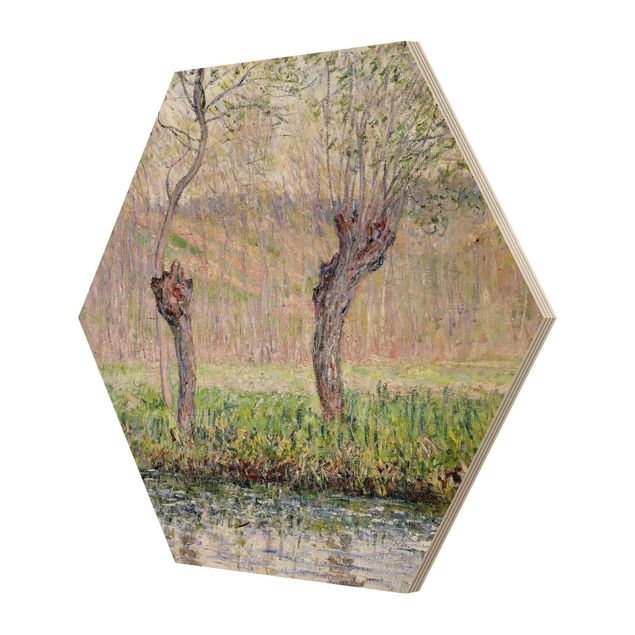 Tableaux muraux Claude Monet - Saule au printemps