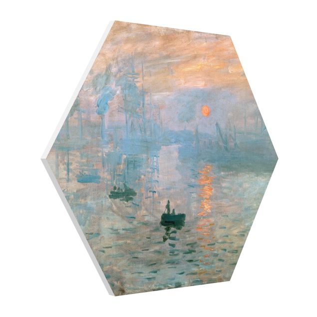 Décoration artistique Claude Monet - Impression (lever de soleil)