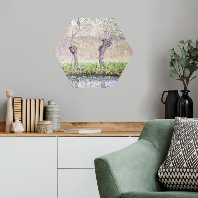 Tableaux paysage Claude Monet - Saule au printemps
