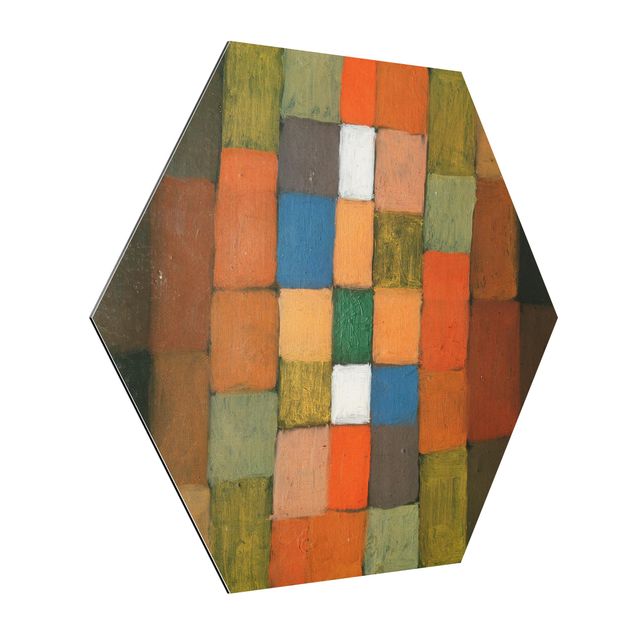 Tableaux abstraits Paul Klee - Augmentation statique-dynamique