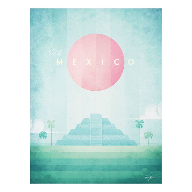 Tableau paysage Poster de voyage - Mexique