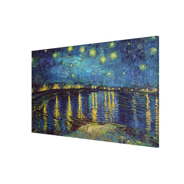 Tableaux Artistiques Vincent Van Gogh - Nuit étoilée au-dessus du Rhône