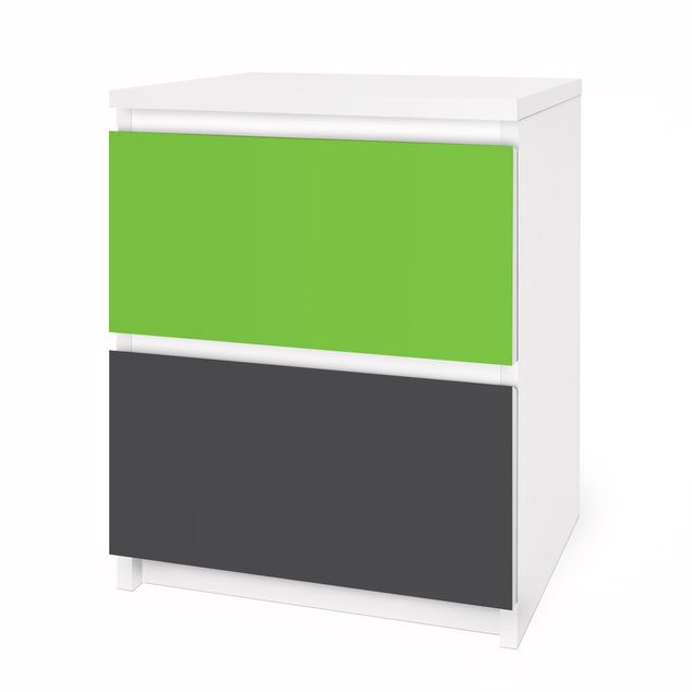 Papier adhésif pour meuble IKEA - Malm commode 2x tiroirs - Colour Set Spring
