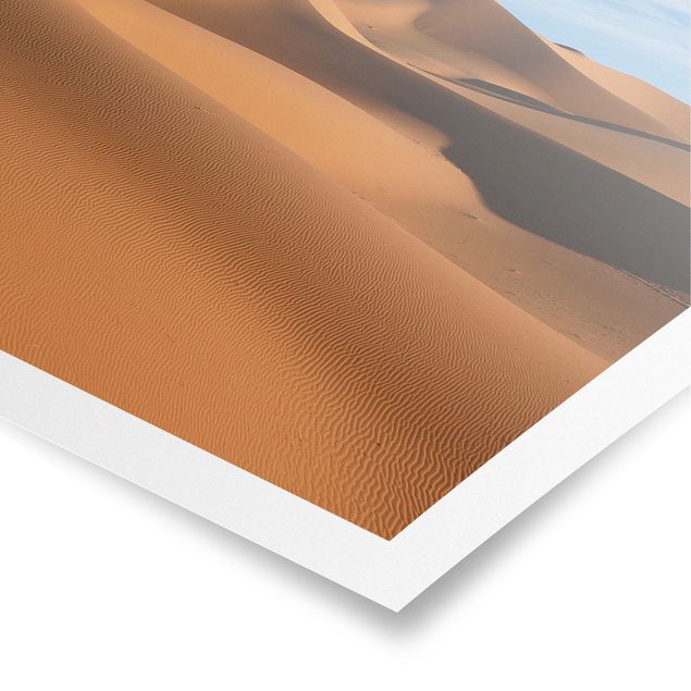 Poster nature paysage Dunes du désert