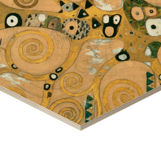 Tableaux bois Gustav Klimt - L'arbre de vie