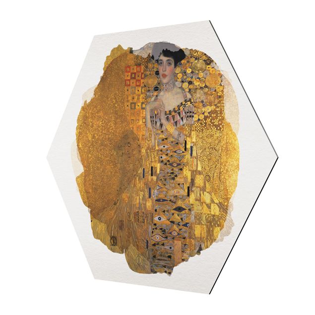 Tableaux reproduction Aquarelles - Gustav Klimt - Portrait Of Adele Bloch-Bauer I