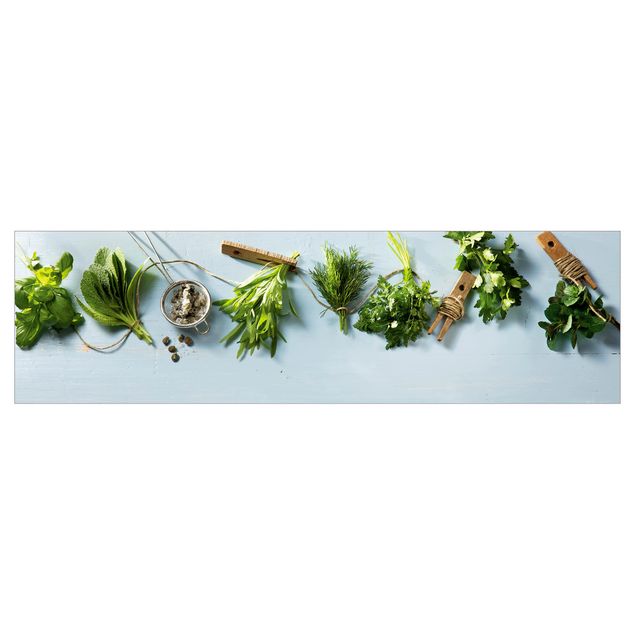 Revêtement mural cuisine - Bundled Herbs
