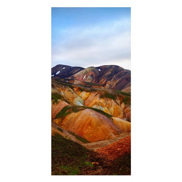 Tableaux paysage Montagnes colorées en Islande
