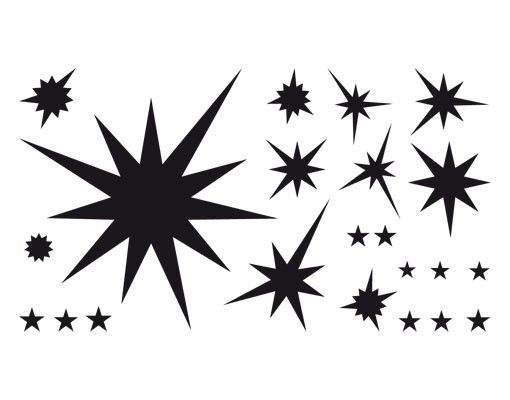 Stickers muraux No.UL930 Stars